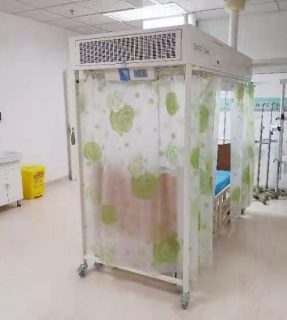急性白血病患者化疗后预防感染中简易层流床作用
