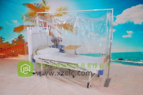 单人无菌室JS-H1型单直轨支架款,层流床消毒罩价格优惠