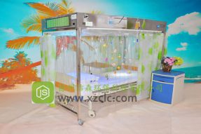 无菌层流床消毒罩-JS-V1型标准不锈钢板款层流床图片